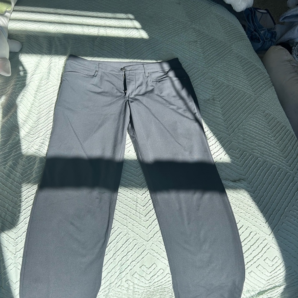 Lululemon Men Gray Dress Pants
